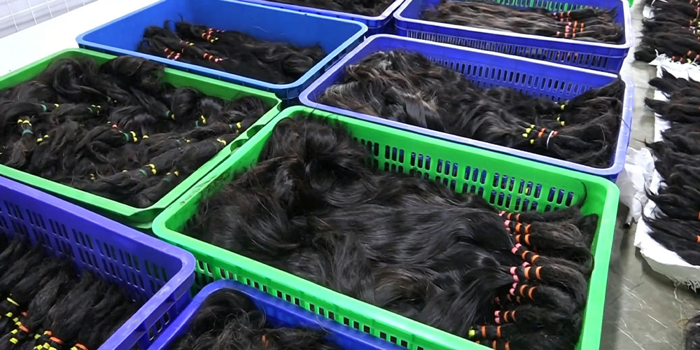 Mèches de cheveux naturels pour extensions de cheveux chez les fournisseurs de cheveux en gros