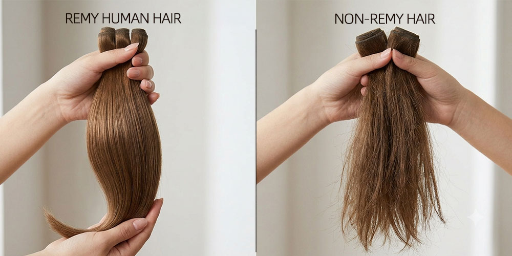 Remy vs Non-Remy Hair Why Non-Remy Tangles Easily