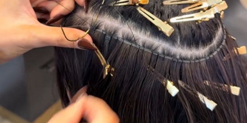 weft hair extensions