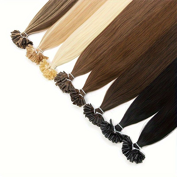 Wholesale Remy Double Drawn Keratin Bond U Tip Human Hair Extensions