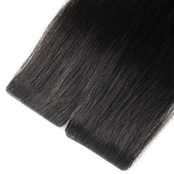 Black Human Hair Best Coloring Tape In Hair Extensions Wholesale