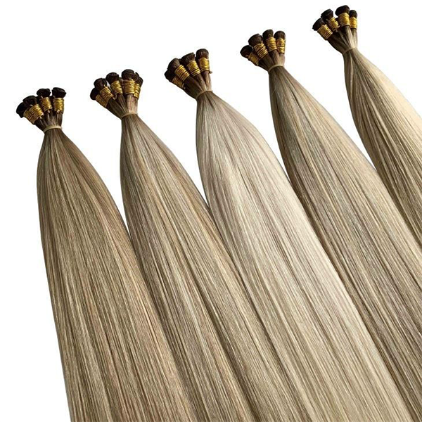 Sew in Hand Tied Weft Extensions Premium Human Hair Weft Extensions for Seamless Styling 