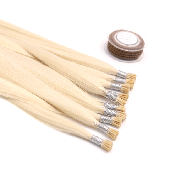 Wholesale Cuticle Aligned Double Drawn Prebonded I Tip Hair Extensions