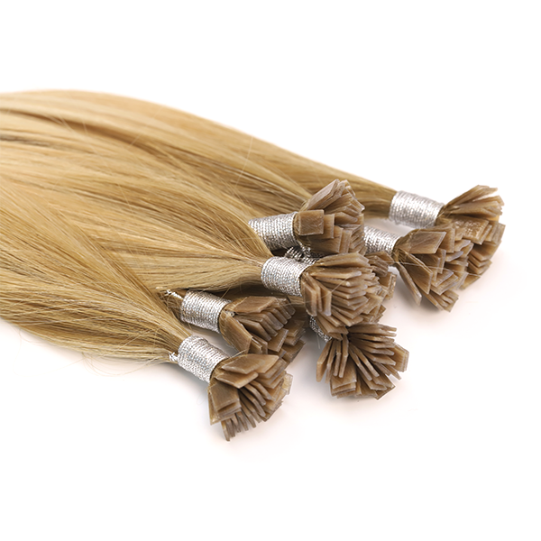 100% Remy Invisible K tips Keratin Bonded Human Hair Extensions