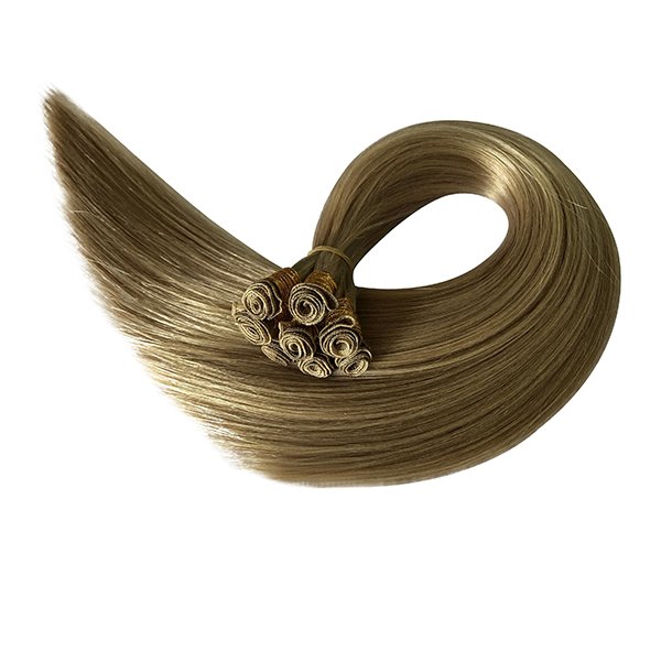 Popular Weft Human Hair Extensions Real Double Drawn Genius Weft